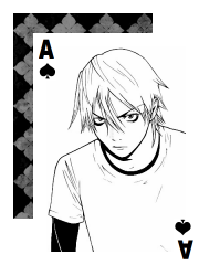 A sharp-eyed young man with a serious demeanour.